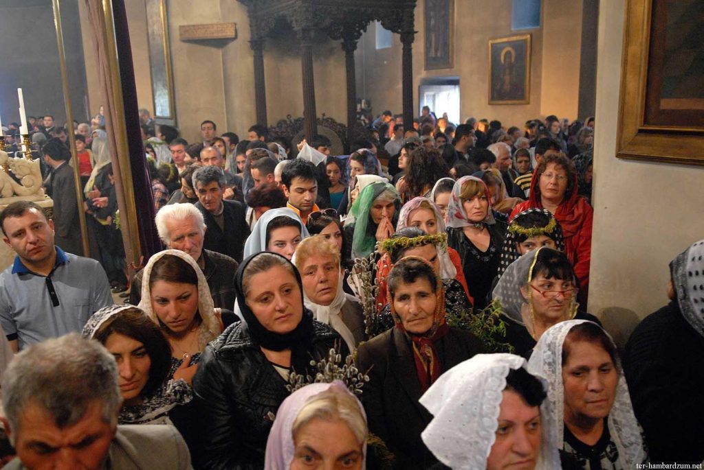 Ծաղկազարդի տոնը Մայր Աթոռ Սուրբ Էջմիածնում (նկարներ) 31 DSC_0045