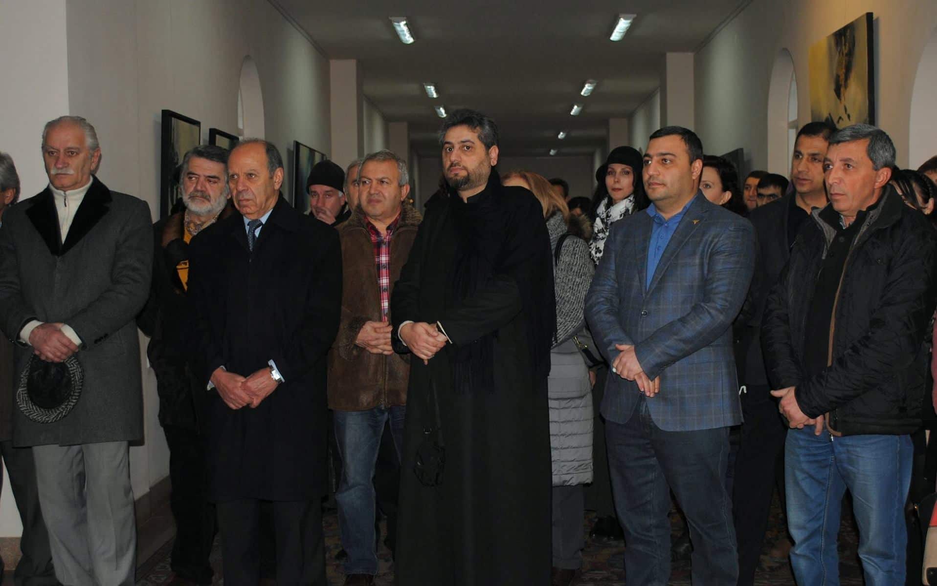 Մայր Աթոռ Ս. Էջմիածնում բացվեց Տ. Ներսեհ վրդ. Խալաթյանի նկարների ցուցահանդեսը 16 Exhibition 2