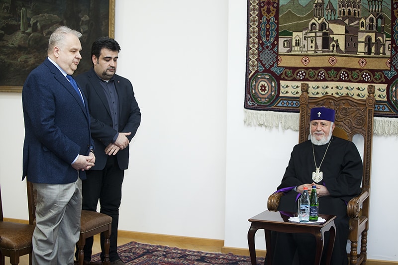 Ամենայն Հայոց Կաթողիկոսն ընդունեց «Պլեներ Հայաստան-2016» գեղանկարչության միջազգային սիմպոզիումի մասնակիցներին 13 6 - Symposium 2
