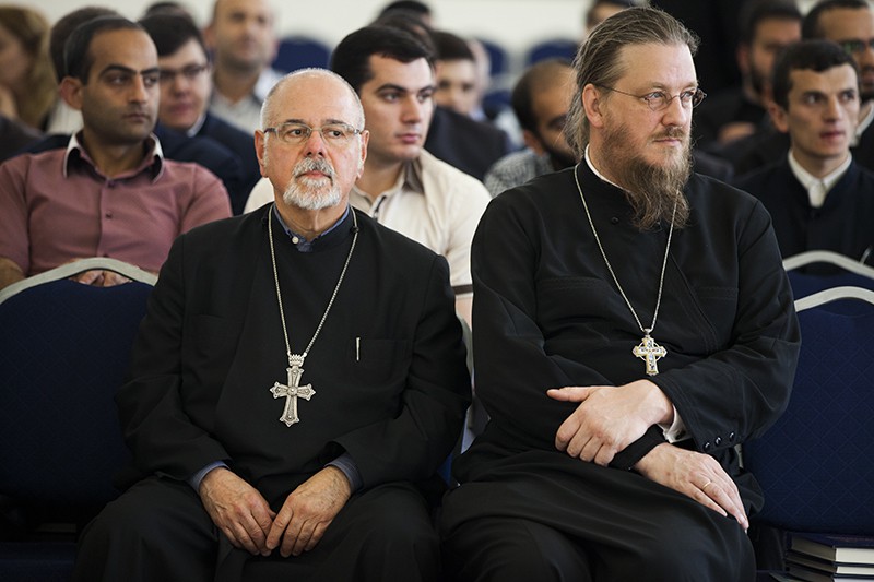 Ստորագրվեց համաձայնագիր Գևորգյան ճեմարանի և Ս. Վլադիմիր ճեմարանի միջև (նկարներ) 13 17-Agreement 6