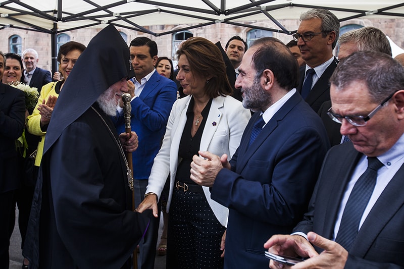 Ամենայն Հայոց Կաթողիկոսը ներկա գտնվեց «Էջմիածին 13» դիսպանսերի 10-ամյակին նվիրված միջոցառմանը 18 19-7