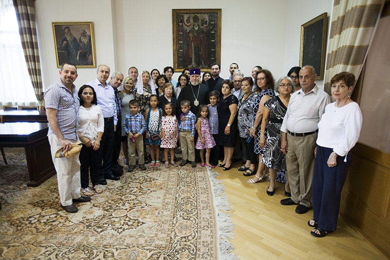 Ամենայն Հայոց Կաթողիկոսն ընդունեց ԱՄՆ Հայոց Արևելյան թեմի ուխտավորների (նկարներ) 16 8-Pilgrims  5