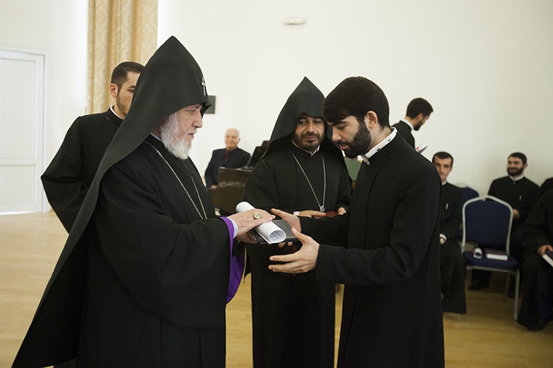 Գևորգյան հոգևոր ճեմարանում տեղի ունեցավ Ս. Գևորգ զորավարի տոնին նվիրված հանդիսություն (նկարներ) 13 24-2