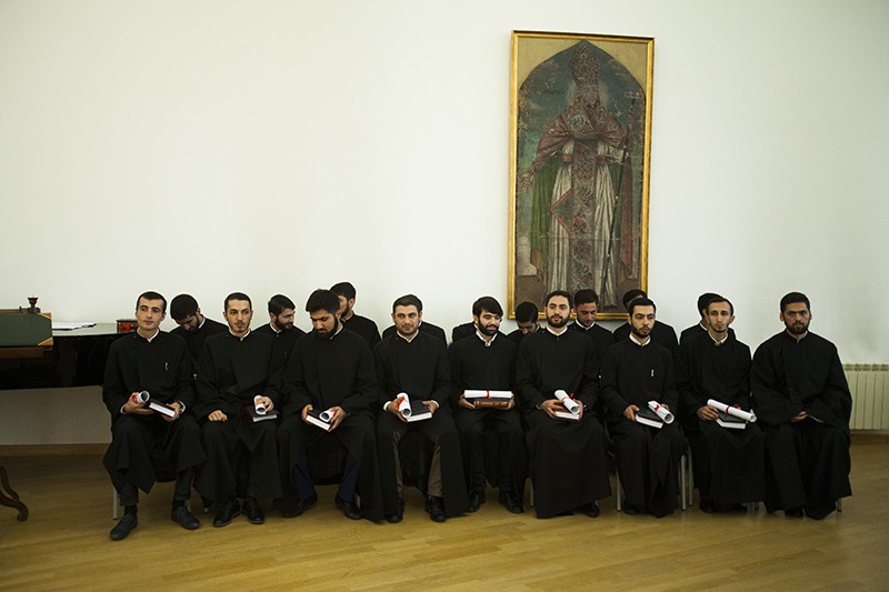 Գևորգյան հոգևոր ճեմարանում տեղի ունեցավ Ս. Գևորգ զորավարի տոնին նվիրված հանդիսություն (նկարներ) 16 24-5