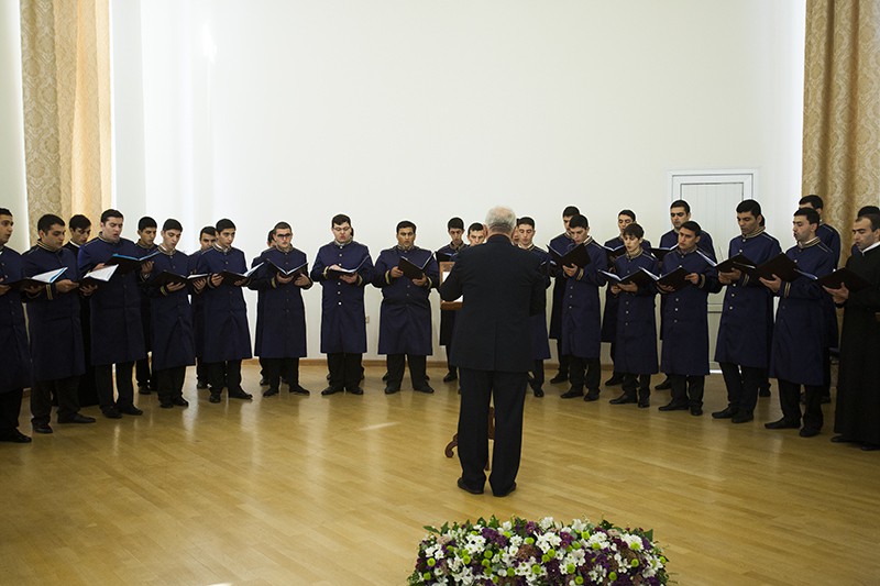 Գևորգյան հոգևոր ճեմարանում տեղի ունեցավ Ս. Գևորգ զորավարի տոնին նվիրված հանդիսություն (նկարներ) 17 24-6