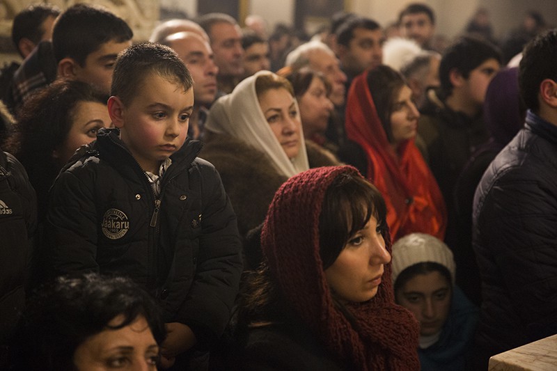 Մայր Աթոռ Ս. Էջմիածնում մատուցվեց Ճրագալույցի Ս. Պատարագ (նկարներ) 17 Jragaluyc 6