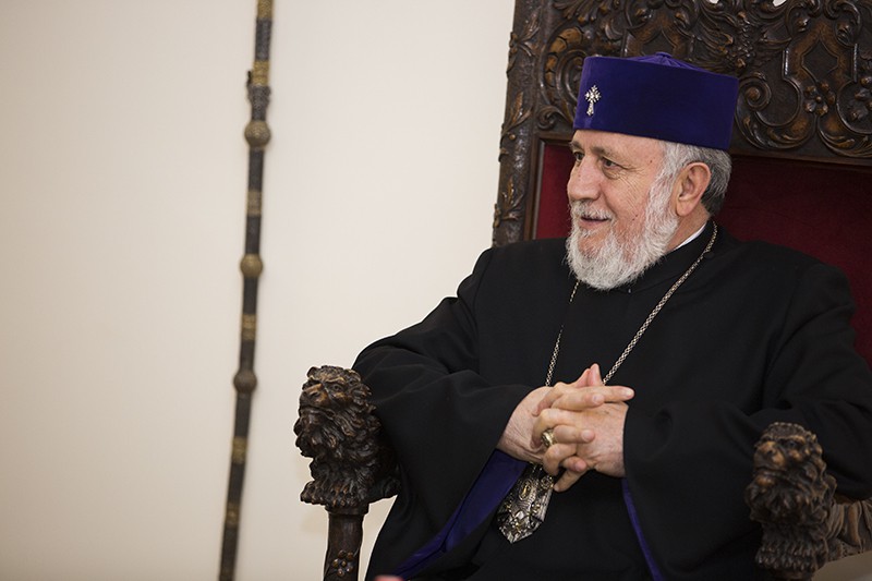 Ամենայն Հայոց Կաթողիկոսն ընդունեց ՀՀ-ում Ֆինլանդիայի դեսպանին 12 02 1