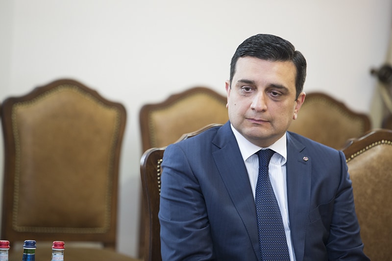 Ամենայն Հայոց Կաթողիկոսն ընդունեց Քաղցկեղի վերահսկման միջազգային միության նախագահին 15 04 3