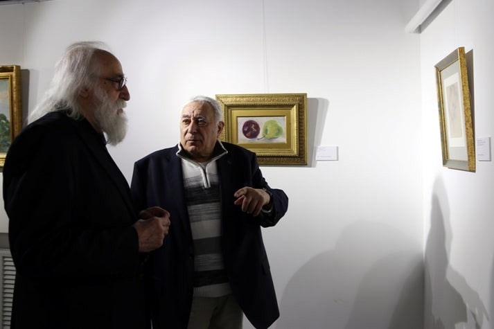 Ամենայն Հայոց Կաթողիկոսը ժամանեց Մոսկվա «Տապան» թանգարանում բացվեց հայ նկարիչների ցուցահանդեսը 20 15 9