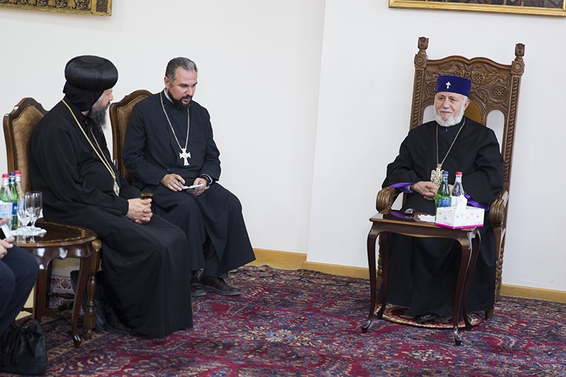 Ղպտի Ուղղափառ Եկեղեցու ուխտավորներն այցելեցին Մայր Աթոռ (նկարներ) 12 06 1