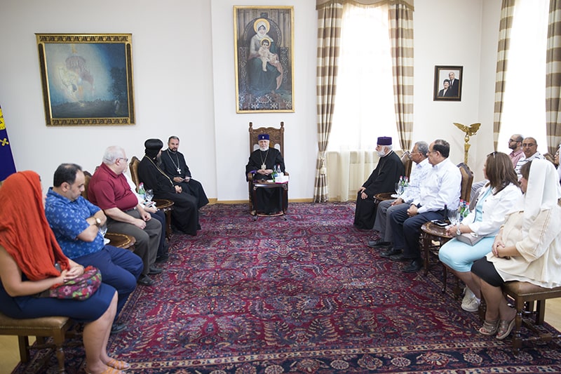 Ղպտի Ուղղափառ Եկեղեցու ուխտավորներն այցելեցին Մայր Աթոռ (նկարներ) 14 06 3