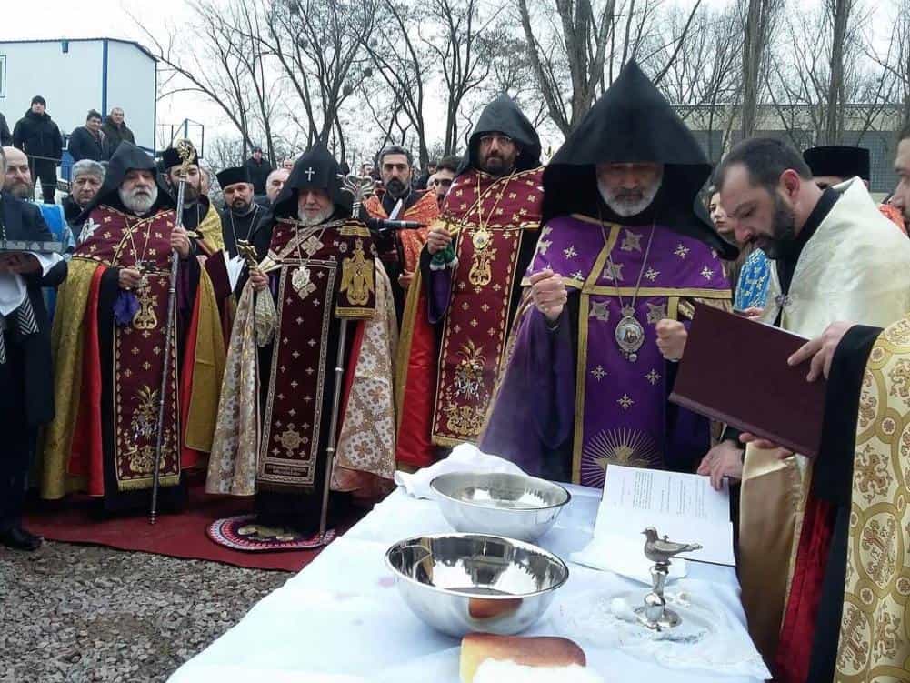 Ամենայն Հայոց Կաթողիկոսը կատարեց Կիևի հայկական եկեղեցու հիմնարկեքը (նկարներ) 18 16 7