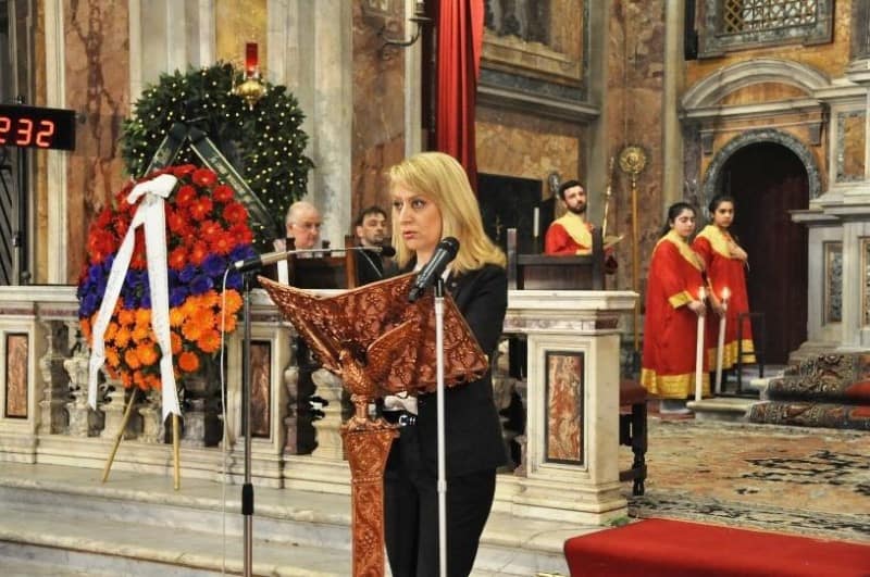 Հայոց Ցեղասպանության սուրբ նահատակների ոգեկոչումը Հռոմում (նկարներ) 17 Hrom 6