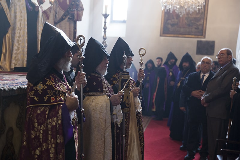 Մայր Աթոռ Սուրբ Էջմիածնում նշվեց Գարեգին Բ Ամենայն Հայոց Կաթողիկոսի օծման և գահակալության 19-րդ տարեդարձը (նկարներ) 22 04.01.12