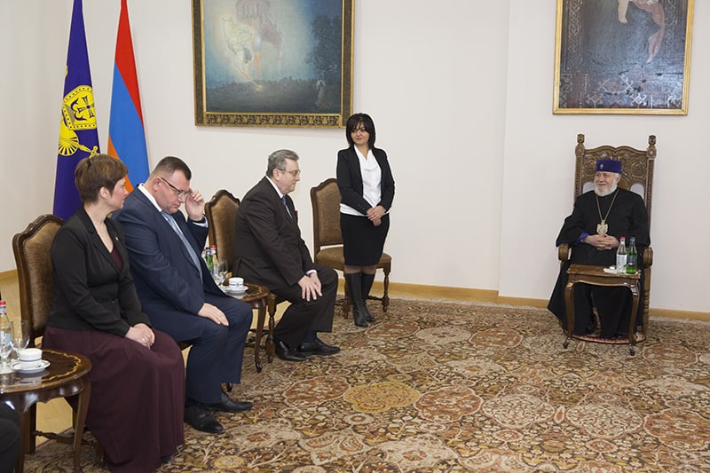 Ամենայն Հայոց Կաթողիկոսն ընդունեց Մոսկվայի պետական մանկավարժական համալսարանի պատվիրակությանը (նկարներ) 12 22 1