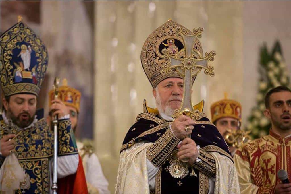 Ամենայն Հայոց Կաթողիկոսը համայն հայությանը հղեց Տիրոջ Ս. Ծննդյան և Աստվածհայտնության ավետիսը (նկարներ) 12 01 Cnund 2019