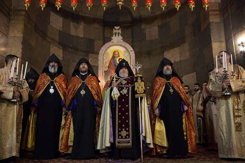 Սուրբ Ծննդյան Ճրագալույցի Պատարագը Սուրբ Գայանե վանքում (նկարներ) 14 Chragaluyc 03