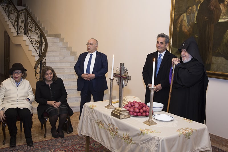 Սուրբ Հարության Ճրագալույցի Պատարագը Սուրբ Գայանե վանքում 17 Chrag. 20.04 2019 1