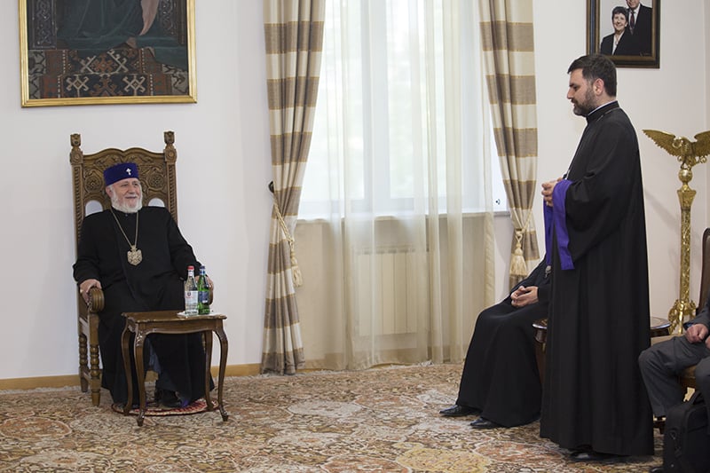 Ամենայն Հայոց Կաթողիկոսն ընդունեց Ավստրիայից ժամանած պատվիրակությանը (նկարներ) 12 13 3 1