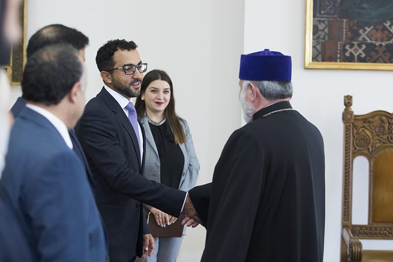 Ամենայն Հայոց Կաթողիկոսը հյուրընկալեց Շարժայի գործադիր խորհրդի պատվիրակությանը (նկարներ) 12 27 1