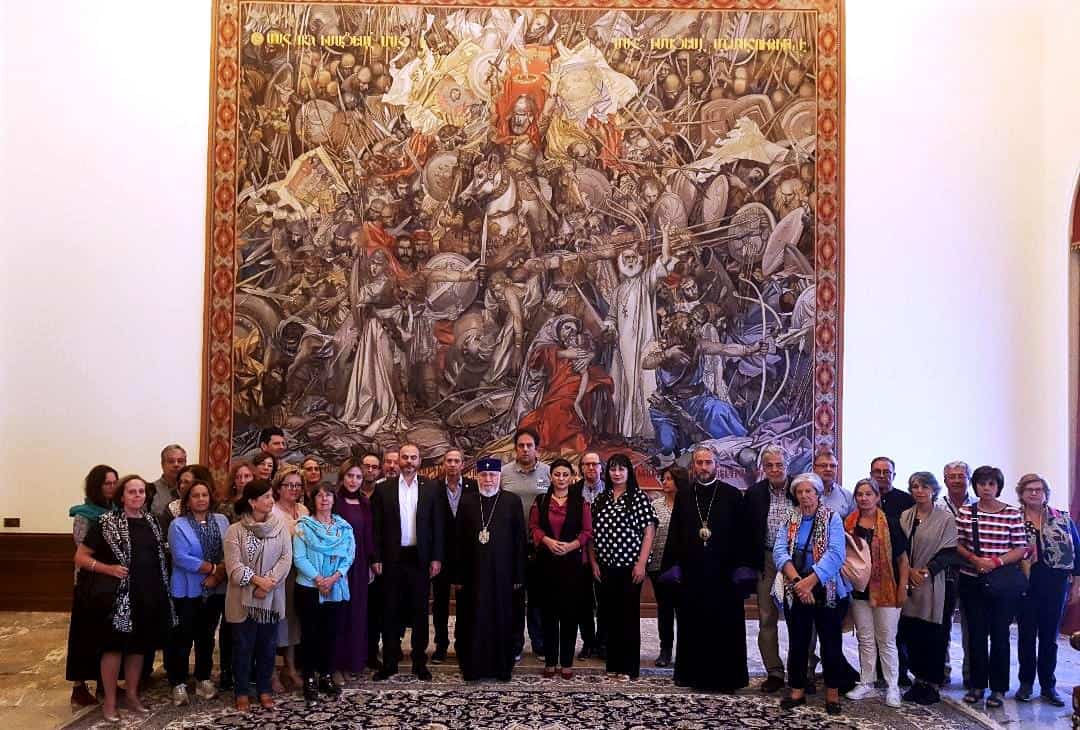 Ամենայն Հայոց Կաթողիկոսն ընդունեց «Գալուստ Գյուլբենկյան» հիմնադրամի ներկայացուցիչներին 13 11 2