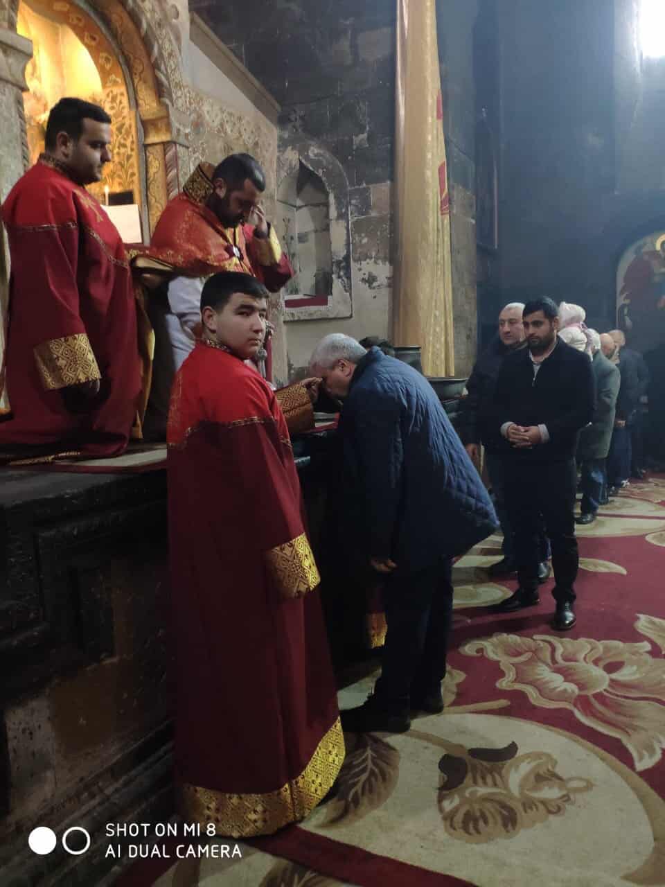 Սուրբ Ծննդյան և Աստվածհայտնության տոնը` Մուղնու Սուրբ Գևորգ եկեղեցում (նկարներ) 14 Mughni 14.03