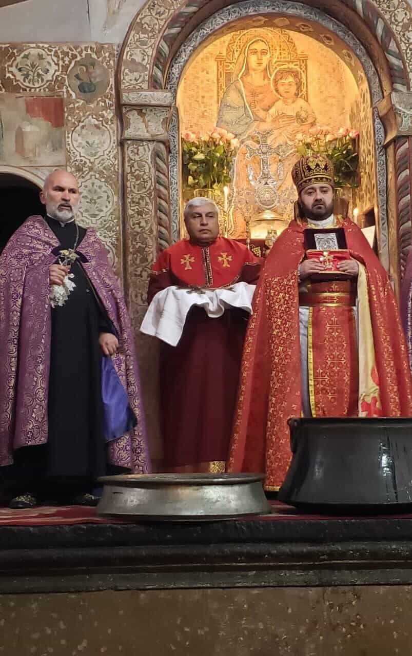 Սուրբ Ծննդյան և Աստվածհայտնության տոնը` Մուղնու Սուրբ Գևորգ եկեղեցում (նկարներ) 17 Mughni 14.06