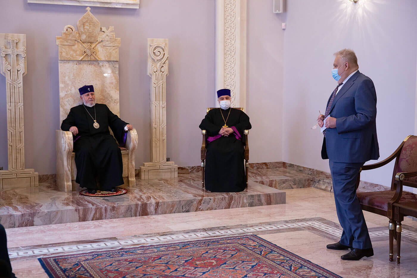 Հանդիպում 1921 թ․ մոսկովյան պայմանագրի 100-ամյակի առիթով հրավիրված կլոր սեղան-քննարկման մասնակիցների հետ 13 19 2