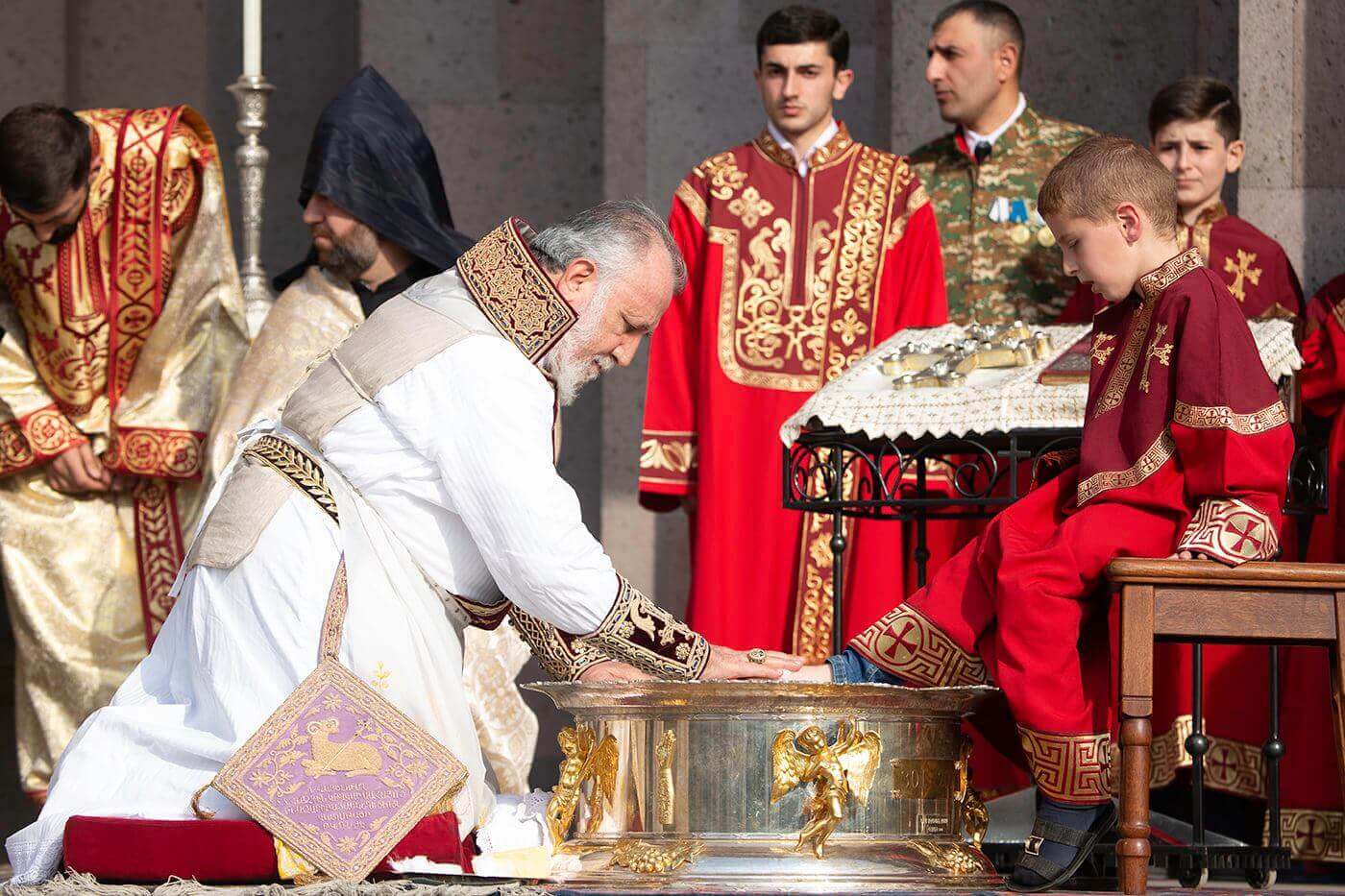 Ոտնլավայի կարգը Մայր Աթոռ Սուրբ Էջմիածնում (նկարներ) 25 01․14