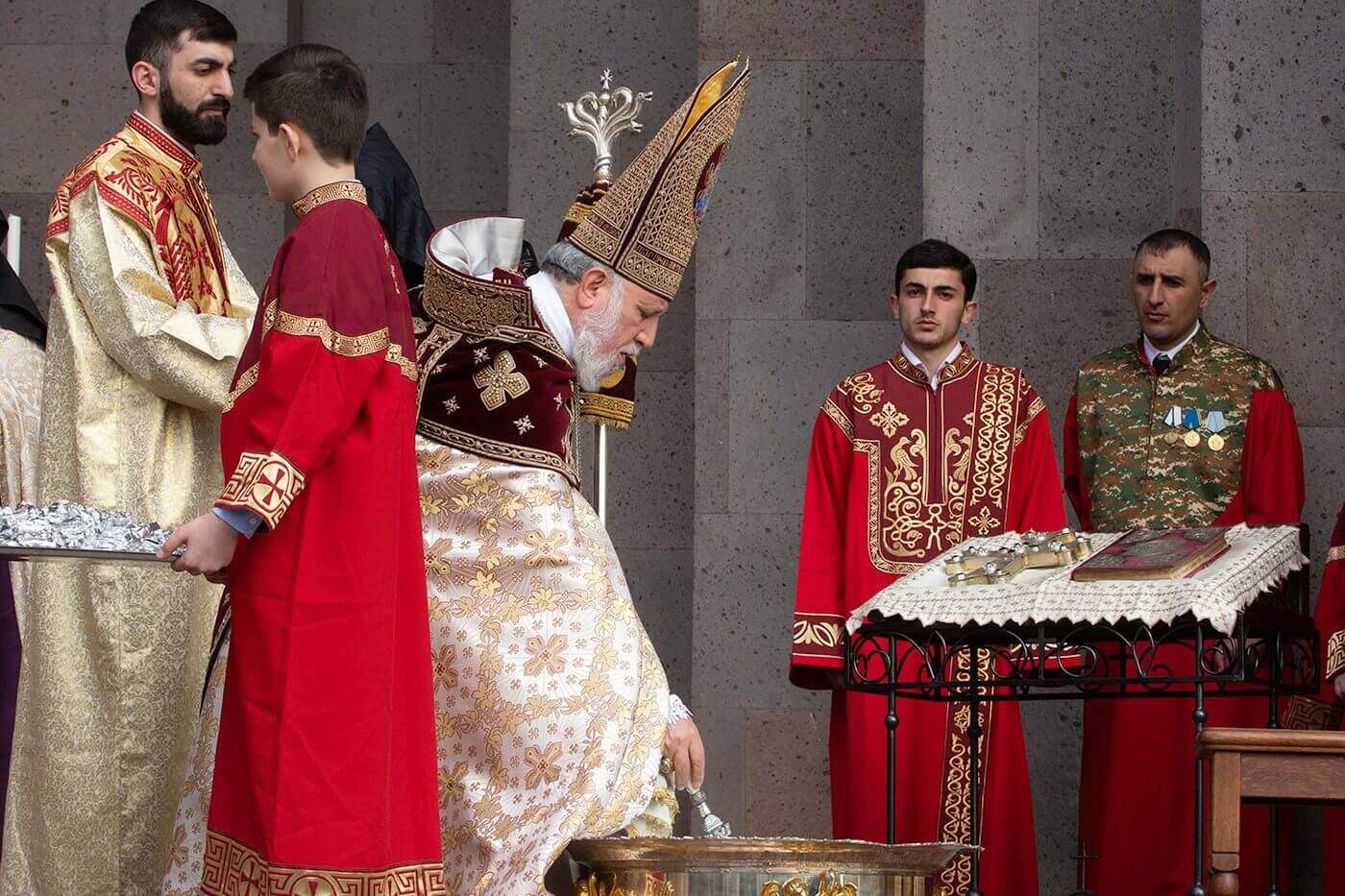 Ոտնլավայի կարգը Մայր Աթոռ Սուրբ Էջմիածնում (նկարներ) 29 01․18
