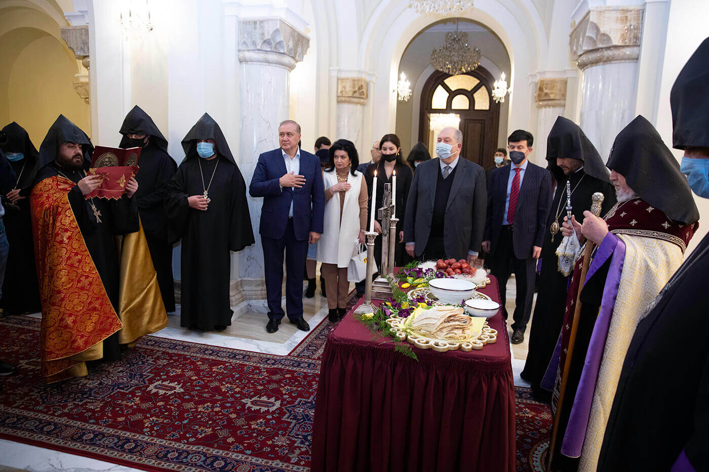 Սուրբ Հարության Ճրագալույցի Պատարագը Սուրբ Գայանե վանքում (նկարներ) 14 03 3