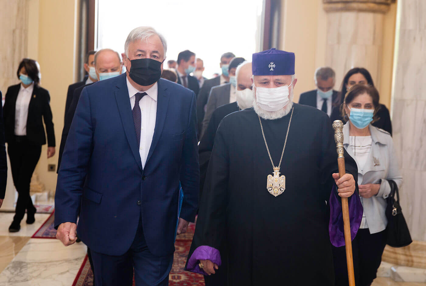 Ամենայն Հայոց Կաթողիկոսն ընդունեց Ֆրանսիայի Սենատի պատվիրակությանը (նկարներ) 12 25 2 1