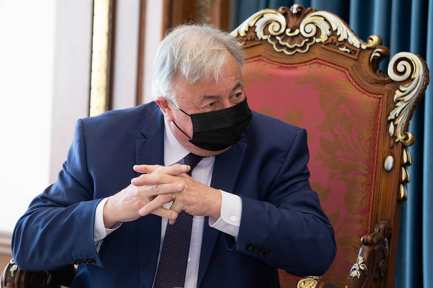 Ամենայն Հայոց Կաթողիկոսն ընդունեց Ֆրանսիայի Սենատի պատվիրակությանը (նկարներ) 19 25 2 8