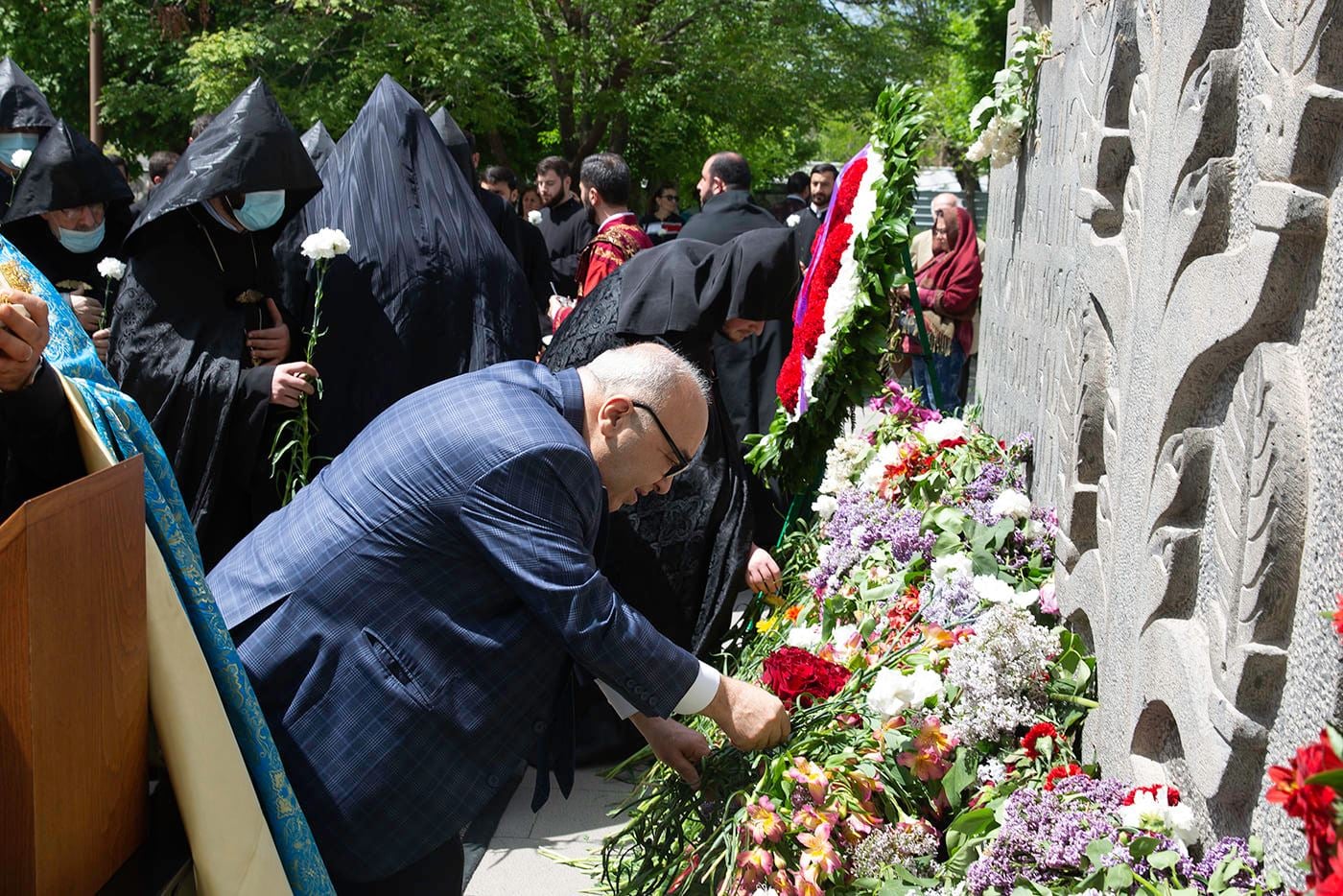 Հայոց Ցեղասպանության սուրբ նահատակների ոգեկոչման արարողությունները Մայր Աթոռ Սուրբ Էջմիածնում (նկարներ) 19 25.01.09