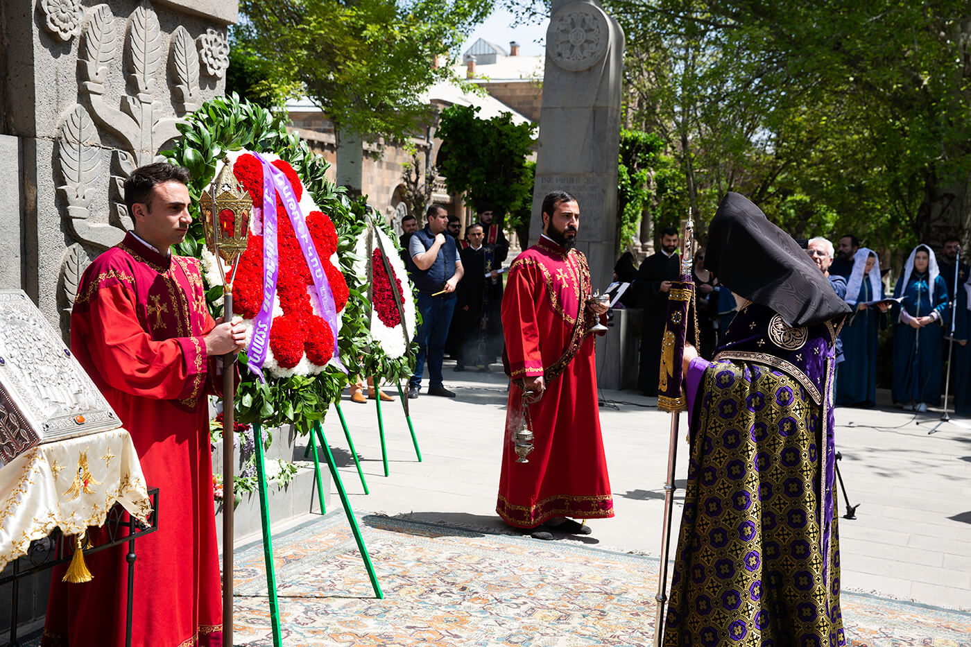 Հայոց Ցեղասպանության սուրբ նահատակների ոգեկոչման արարողությունները Մայր Աթոռ Սուրբ Էջմիածնում 19 0904