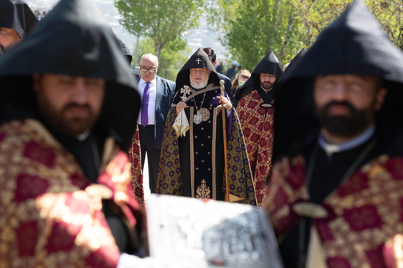 Ամենայն Հայոց Կաթողիկոսն այցելեց Ծիծեռնակաբերդի հուշահամալիր (նկարներ) 16 tsiternakaberd 24.22.05