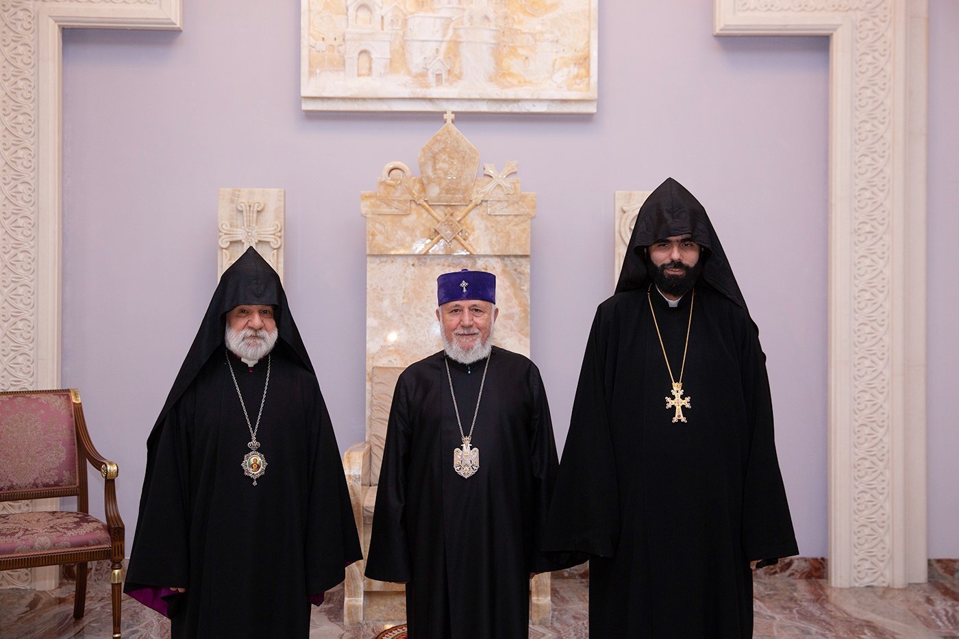 Վարդապետական լանջախաչի շնորհում Մայր Աթոռ Սուրբ Էջմիածնում 14 Lanj 12.08