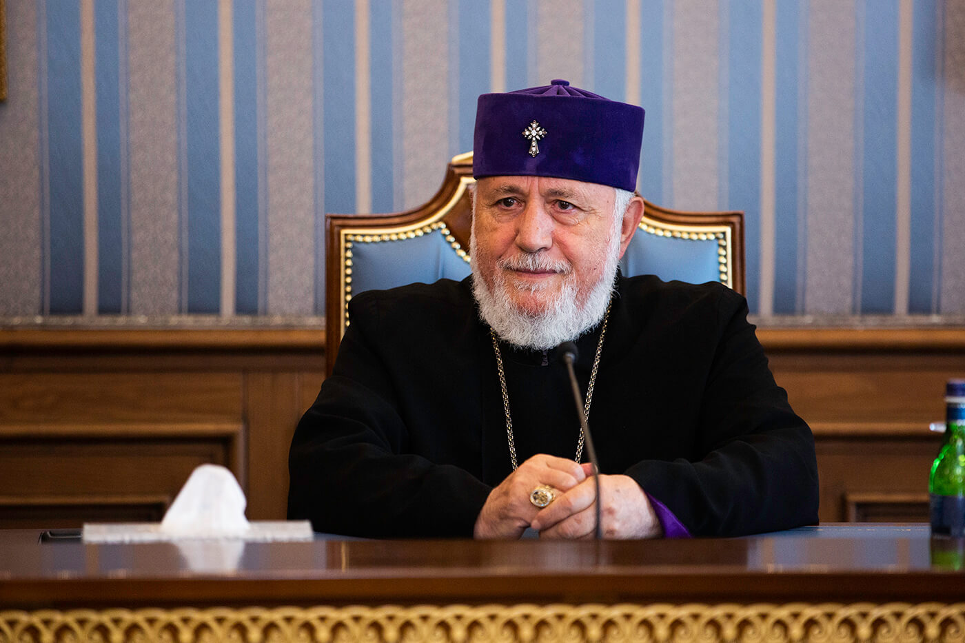 Ամենայն Հայոց Կաթողիկոսն ընդունեց Սաքսոնիա-Անհալթ երկրամասի Լանդթագի պատվիրակությանը (նկարներ) 13 02.06 2