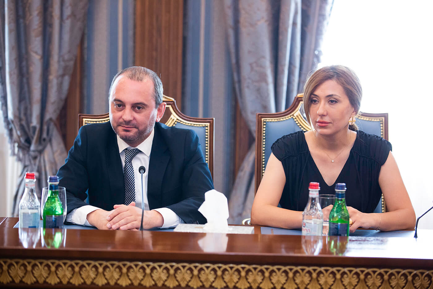 Ամենայն Հայոց Կաթողիկոսն ընդունեց Սաքսոնիա-Անհալթ երկրամասի Լանդթագի պատվիրակությանը (նկարներ) 19 08.06 3