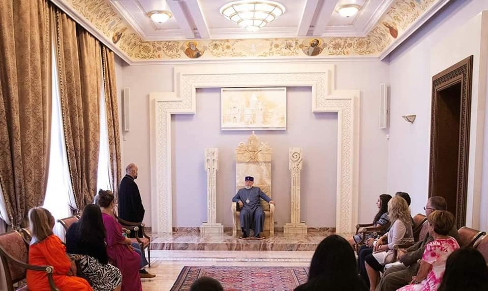 Ամենայն Հայոց Կաթողիկոսն ընդունեց ԱՄՆ Հայոց Արևելյան թեմի ուխտավորներին (նկարներ) 12 Arevelyan temi ughtavorner 1