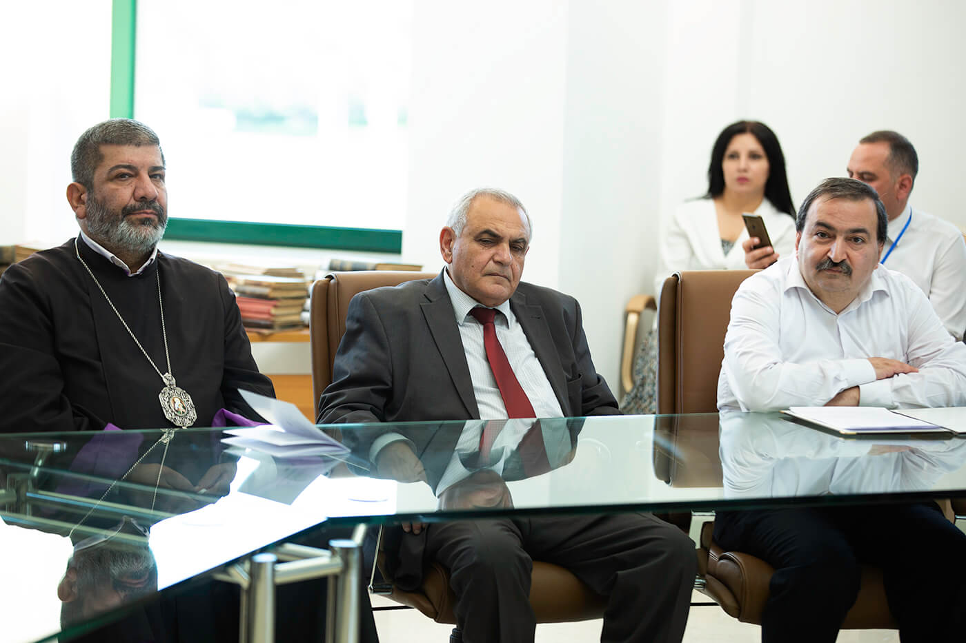 «Վաչե և Թամար Մանուկյան» Մատենադարանի հիմնադրման 10- ամյակի առիթով տեղի ունեցավ «Սուրբ Էջմիածին՝ գրքի հանգրվան» խորագրով գիտաժողովը 14 03.09 1