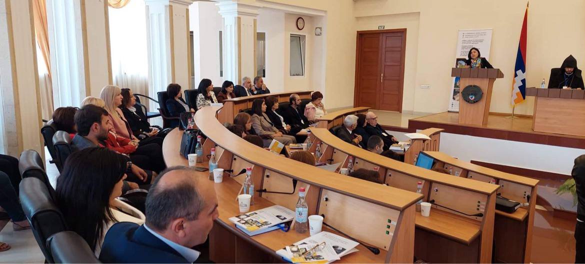 Տեղի ունեցավ «Արցախի հոգևոր ու մշակութային ժառանգության պաշտպանության խնդիրներն ու վտանգները» խորագրով միջազգային գիտաժողով 13 Artsakhi mshakuytayin 2