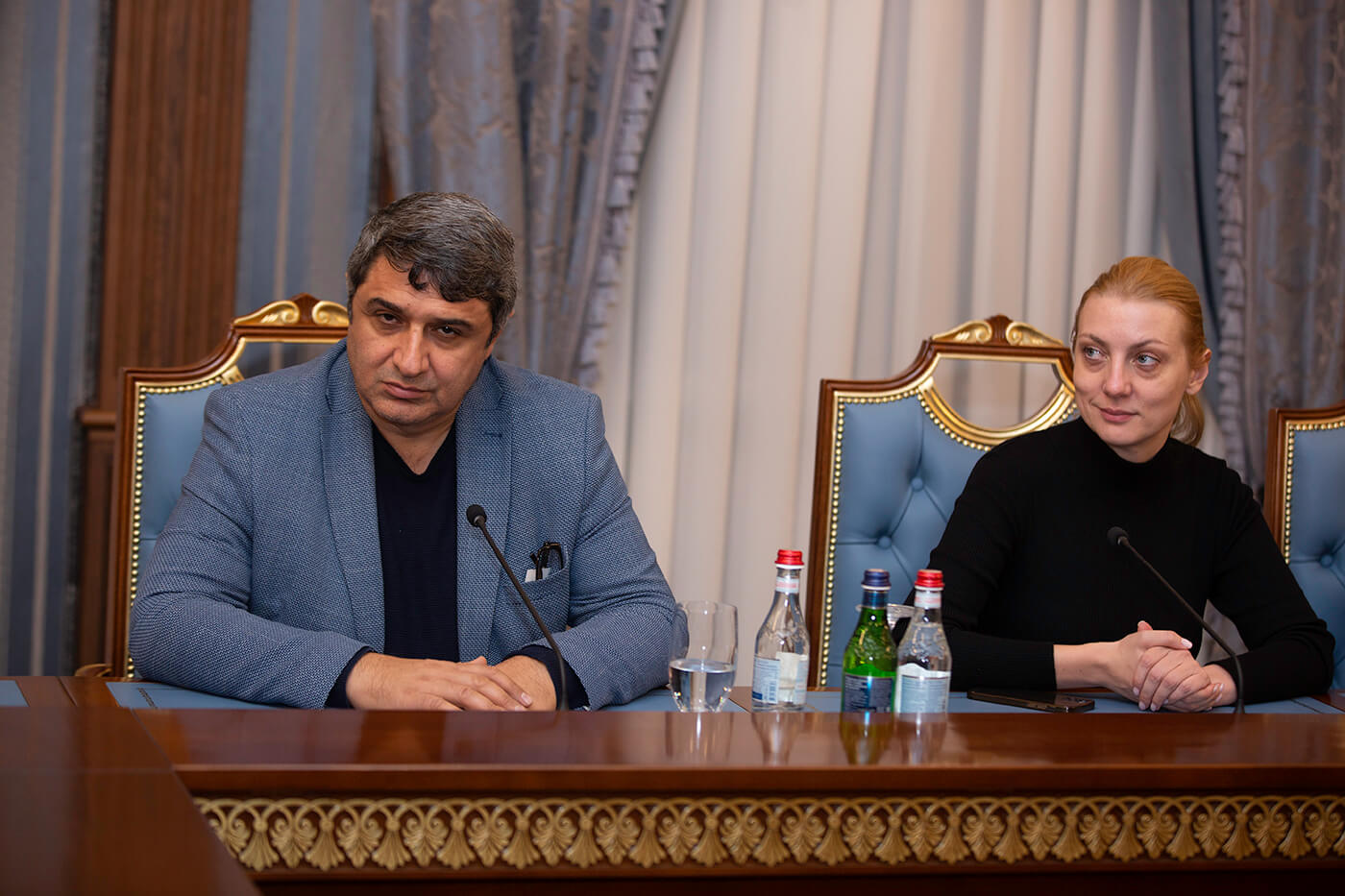 Ամենայն Հայոց Կաթողիկոսն ընդունեց ՌԴ Դաշնային ժողովի Պետական Դումայի պատվիրակությանը 15 04.11
