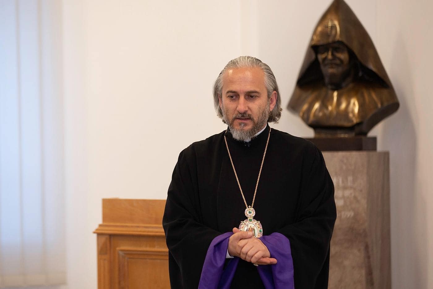 Ամենայն Հայոց Կաթողիկոսն ընդունեց Մայր Աթոռի սարկավագաց դասին (նկարներ) 15 Srkavagneri yndunelutyun 4