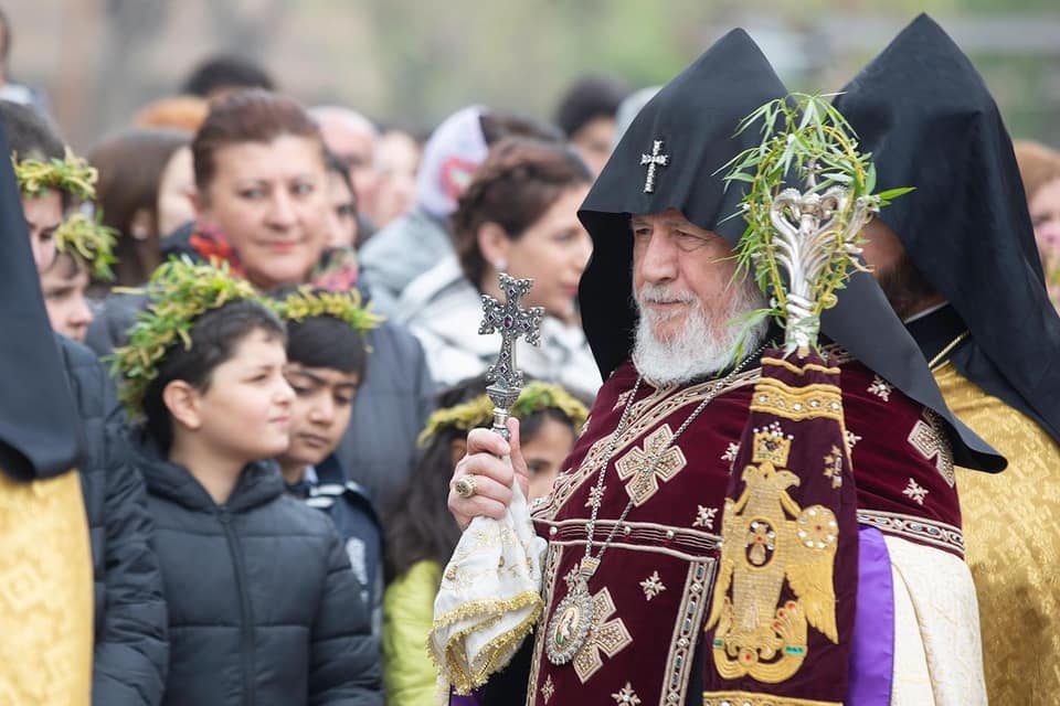 Ծաղկազարդի տոնը Մայր Աթոռ Սուրբ Էջմիածնում (նկարներ) 19 Tsaghkazard 23.8