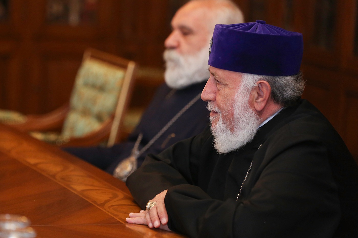 Ամենայն Հայոց Կաթողիկոսն ընդունեց Կալիֆորնիայի համալսարանի պատվիրակությանը 13 Kalifornayi hamlsaran 2
