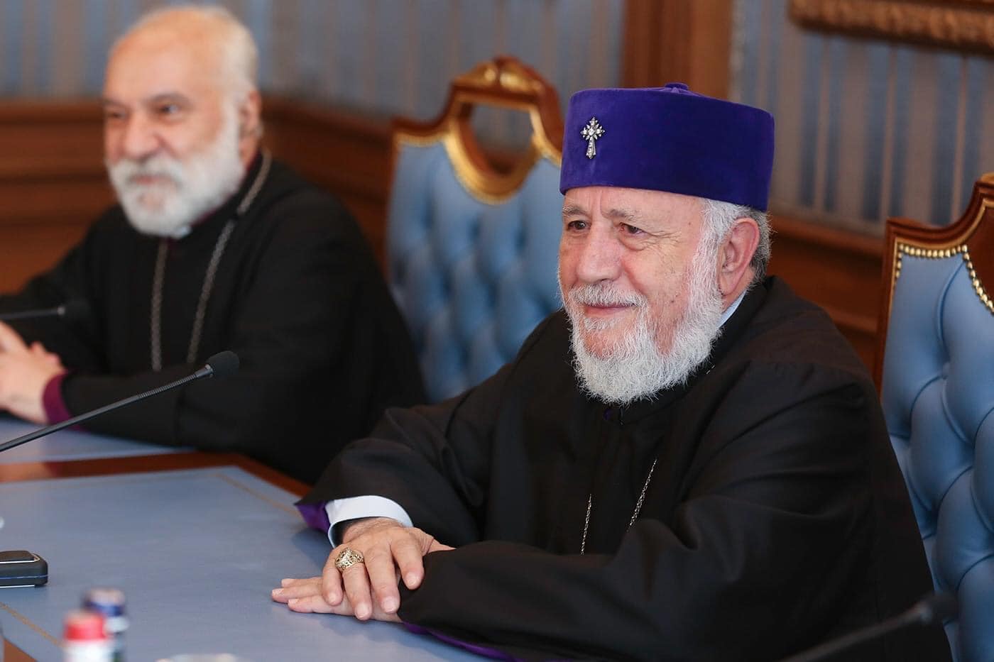 Ամենայն Հայոց Կաթողիկոսն ընդունեց Հայաստանի 6-րդ միջազգային բժշկական համագումարի մասնակիցներին (նկարներ) 13 6rd mijazgayin hamagumar 2