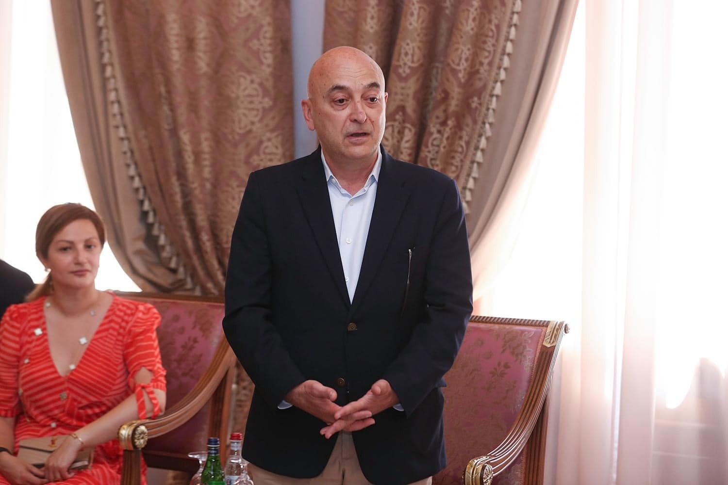 Ամենայն Հայոց Կաթողիկոսն ընդունեց ՀԲԸՄ-ի տարբեր ծրագրերի սփյուռքահայ երիտասարդներին (նկարներ) 14 HBYM 09.03