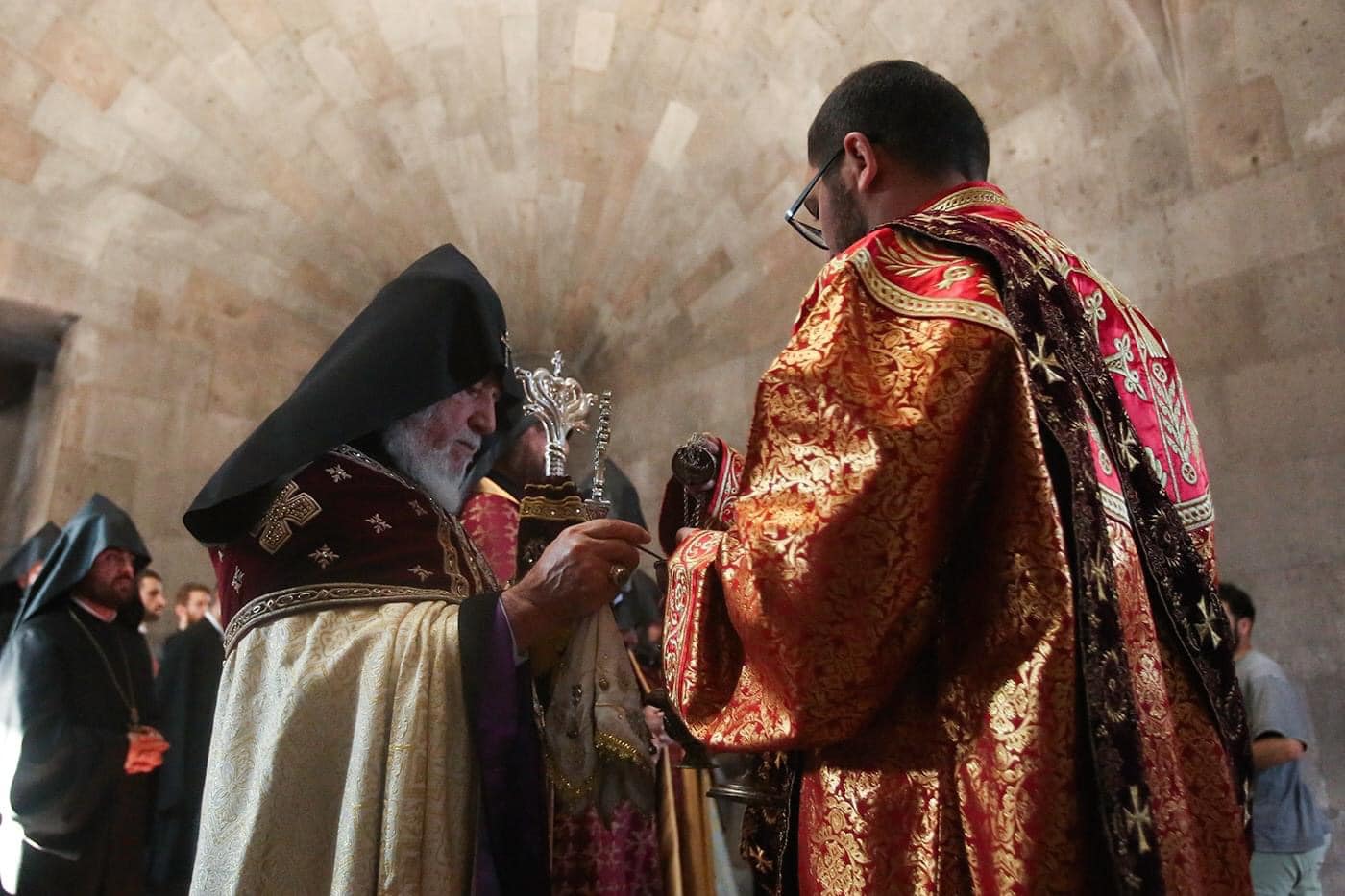 Սրբալույս Մյուռոնի օրհնությանն ընդառաջ կատարվեց Ձիթայուղի օրհնության կարգ (նկարներ) 13 Dzitayughi orhnutyun 2