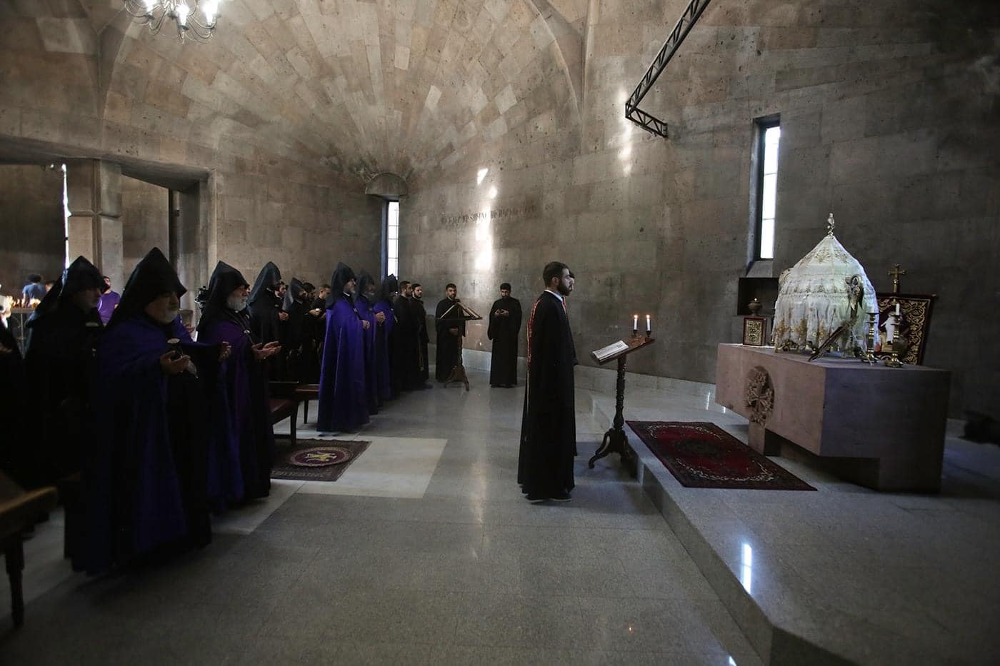 Սրբալույս Մյուռոնի օրհնությանն ընդառաջ կատարվեց Ձիթայուղի օրհնության կարգ (նկարներ) 19 Dzitayughi orhnutyun 8